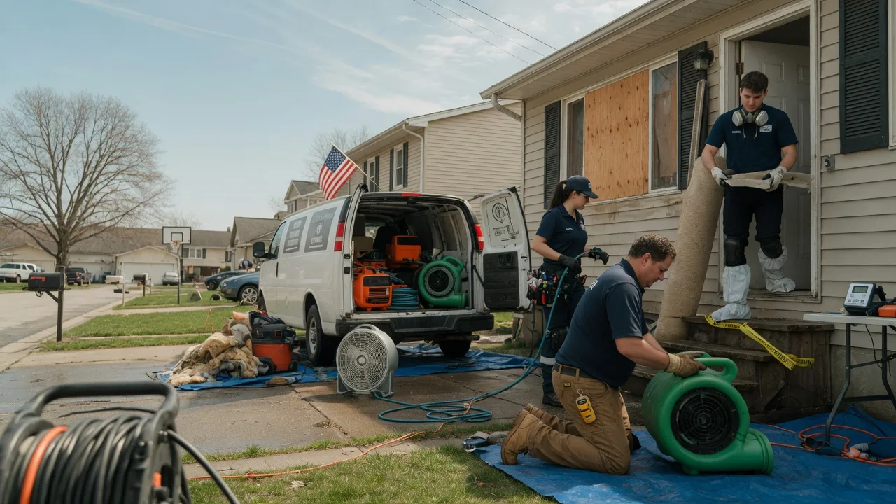 Water Damage Restoration in Moscow, KS near me